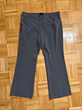 Star City Gray Straight-Leg Dress Pants